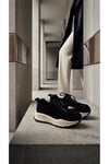 Guja 26K335 Siyah Süet Kadın Sneaker