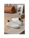 Lufian Paul 111230293 Erkek Deri Beyaz Sneaker