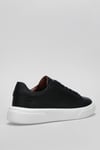 Lufian Tommy Siyah Beyaz Erkek Deri Sneaker