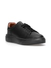 Lufian Tommy Siyah Erkek Deri Sneaker