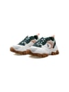 Us Polo Assn. Tracky 5FX 1019477352 Beyaz-Yeşil Kadın Günlük Sneaker