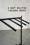 Bastonluk Askılık Tekerlekli Orta Stand Baston Hediyeli 