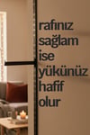Konik Baston Düz Siyah Konik Dikmeye Geçme Baston Askı