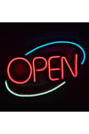 OPEN Yazılı Neon LED Tabela | İşletme Açık Tabelası | Global Tabela
