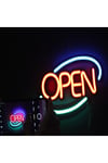 OPEN Yazılı Neon LED Tabela | İşletme Açık Tabelası | Global Tabela