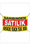 Sahibinden Satılık Branda – Dayanıklı PVC Afiş (Telefon Numaralı)