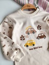 Araba Desenli Bebek Pijama Takımı 