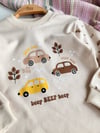 Araba Desenli Bebek Pijama Takımı 