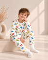 Araba Desenli Kalın Mevsimlik Pijama Takımı (Tam Kalıp)