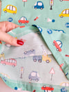 Araba Desenli Şortlu Pijama Takımı