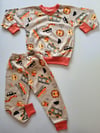 Aslan Figürlü Pijama Takımı