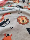 Aslan Figürlü Pijama Takımı