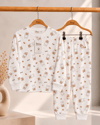 Bunny Desenli Kalın Mevsimlik Pijama Takımı (Rahat Kalıp)