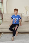 Chicago Desenli Yazlık Pijama Takımı