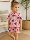 Çiçek Şortlu Pijama Takımı