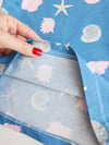Deniz Kabuğu Desenli Şortlu Pijama Takımı