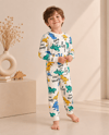 Dinozor Desenli Kalın Mevsimlik Pijama Takımı (Rahat Kalıp)