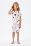 Hello Kitty Desenli Şortlu Pijama Takımı