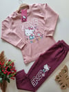 Hello Kitty Polarsız Pijama Takımı