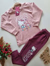 Hello Kitty Polarsız Pijama Takımı