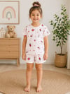Kahve Molası Şortlu Pijama Takımı