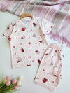 Kahve Molası Şortlu Pijama Takımı