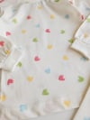 Kalp Mevsimlik Pijama Takımı