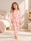 Kalpli Ayıcık Desenli Mevsimlik Pijama Takımı (Geniş Kalıp)