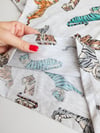 Kaplan Desenli Şortlu Pijama Takımı