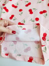 Kiraz Desenli Şortlu Pijama Takımı
