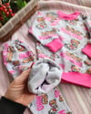 Kışlık İçi Polarlı Pijama Takımı