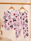 Kız Çocuk Kalın Mevsimlik Pijama Takımı
