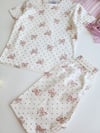 Kurdele Şortlu Pijama Takımı