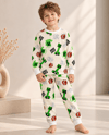 Minecraft Desenli Kalın Mevsimlik Pijama Takımı (Rahat Kalıp)