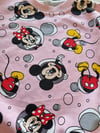 Pembe Minnie Mouse Pijama Takımı