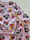 Pembe Minnie Mouse Pijama Takımı