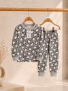 Penguen Desenli Kalın Mevsimlik Pijama Takımı (Tam Kalıp)