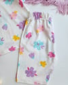 Şortlu Çiçek Desenli Pijama Takımı