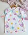 Şortlu Çiçek Desenli Pijama Takımı