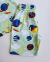 Şortlu Gezegen Desenli Pijama Takımı