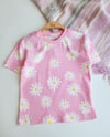 Şortlu Papatya Desenli Pijama Takımı