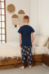 Space Desenli Yazlık Pijama Takımı