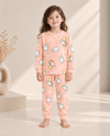 Tavşan Desenli Kalın Mevsimlik Pijama Takımı (Tam Kalıp)