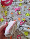 Tavşan Desenli Mevsimlik Pijama Takımı