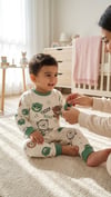 Teddy Bear Desenli Bebek Pijama Takımı 