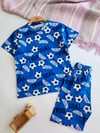 Top Ayı Desenli Şortlu Pijama Takımı