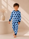 Top Desenli İnce Mevsimlik Pijama Takımı