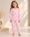 Unicorn Desenli Kalın Mevsimlik Pijama Takımı (Rahat Kalıp)