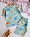 Yazlık Şortlu Pijama Takımı