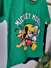 Yeşil Mickey Mouse Şortlu Takım